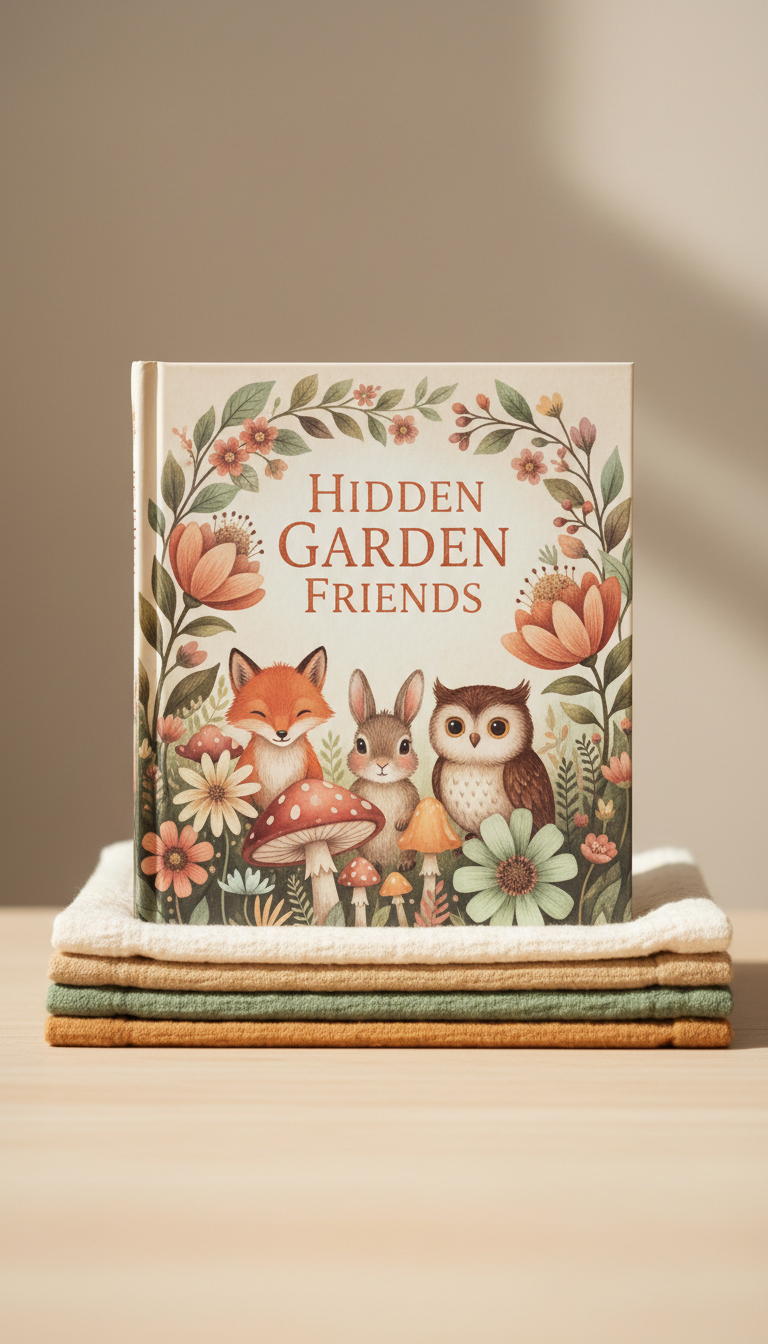 Hidden Garden Friends Hardcover